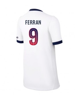 Paris Saint-Germain Ferran Torres #9 Replika Borta Kläder Dam 2026-27 Kortärmad Paris Saint-Germain Ferran Torres #9 Replika Borta Kläder Dam 2026-27 Kortärmad
